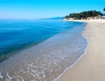 Plage de Vignale sur la côte de Ghisonaccia