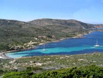 Plage d'Alga et Pointe de la Revellata