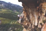 La via ferrata du village de Chisa