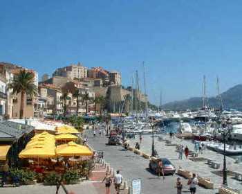 Calvi : la citadelle et le port Calvi : la citadelle et le port
