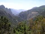 En remontant la vallée de la Lonca avant Casa Infurcata