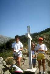 Croix de la crête du Capu a u Pantanu