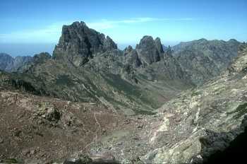 A la montée au Col Perdu&nbsp;: Bocca Stranciacone, Punta Missoghiu et Stranciacone