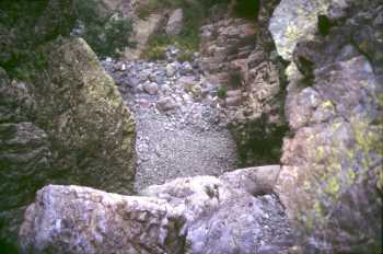 En haut du 1er ressaut En haut du 1er ressaut