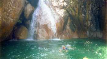 Vasque du saut de départ