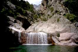 Cascade drapée de la Vacca