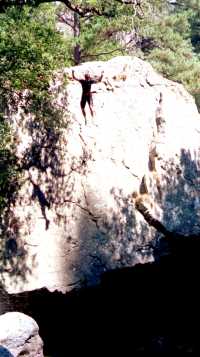 Saut dans l'Aïtone