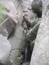 Rappels dans le canyon de Leria (photo Corsecanyon)