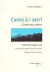 Couverture de Canta A I Sarri de Norbert Paganelli