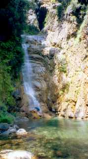 La Grande Cascade à 800m d'altitude