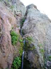 Fissure de la falaise de Tondu